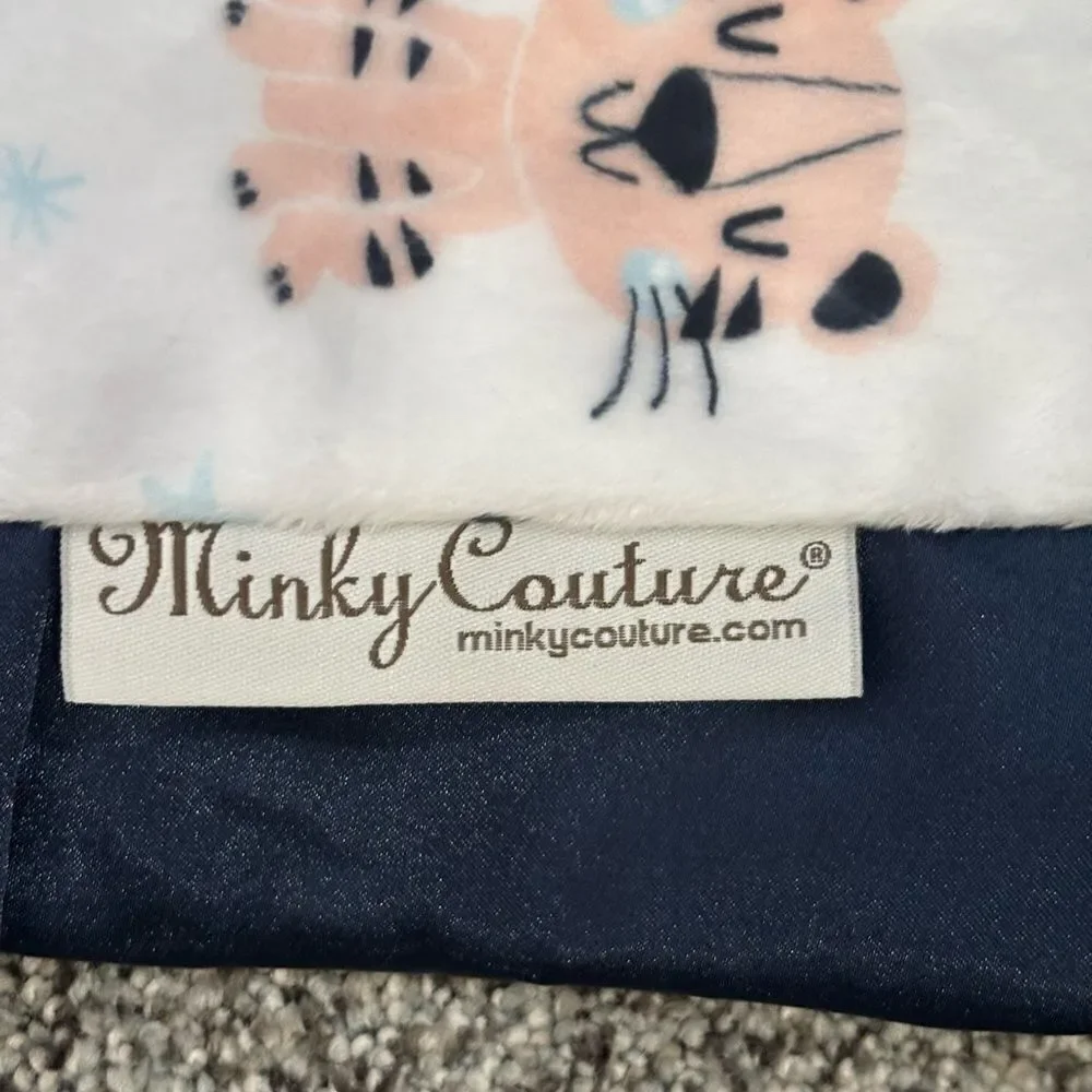 ❤️Minky Couture Baby Burp/Security Blanket